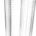 Metro RE1 38 Pan End Load Bun / Sheet Pan Rack - Unassembled Metro RE1 38 Pan End Load Bun / Sheet Pan Rack - Unassembled