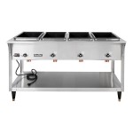 Vollrath 38218 ServeWell® SL Electric Four Pan Hot Food Table 208/240V - Sealed Well