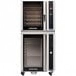 Moffat E35D6/P85M12 Turbofan Full Size Electric Convection Oven with Steam Injection and 12 Tray Holding Cabinet / Proofer - 208V, 3 Phase Moffat E35D6/P85M12 Turbofan Full Size Electric Convection Oven with Steam Injection and 12 Tray Holding Cabinet / Proofer - 208V, 3 Phase