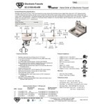T&S ChekPoint EC-3105-HG-4W 17 3/8 T&S ChekPoint EC-3105-HG-4W 17 3/8