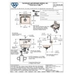 T&S ChekPoint EC-3105-HG-4W 17 3/8 T&S ChekPoint EC-3105-HG-4W 17 3/8