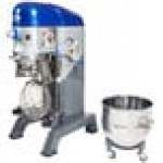 Vollrath 40760 60 Qt. Planetary Floor Mixer with Guard & Standard Accessories - 208/240V, 2 hp