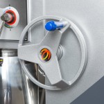 Vollrath 40760 60 Qt. Planetary Floor Mixer with Guard & Standard Accessories - 208/240V, 2 hp