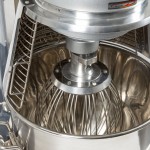 Vollrath 40760 60 Qt. Planetary Floor Mixer with Guard & Standard Accessories - 208/240V, 2 hp