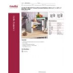 Estella ETMAD1KIT Manual Turnover Machine with 2 1/2