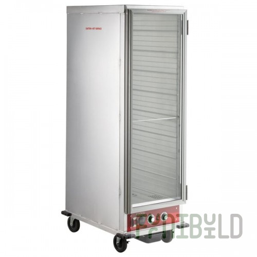 Avantco HPI-1836 Full Size Insulated Heated Holding / Proofing Cabinet with Clear Door - 120V
