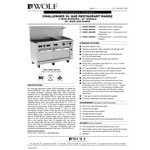 Wolf by Vulcan C60SS-6B24GTN Challenger XL Series Natural Gas 60