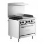 MainStreet Equipment E36-G24-N Natural Gas 2 Burner 36