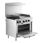 MainStreet Equipment E36-G24-N Natural Gas 2 Burner 36