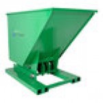Valley Craft 1 Cubic Yard Self-Dumping Forklift-Powered Steel Hopper F89142 - 6,000 lb. Capacity Valley Craft 1 Cubic Yard Self-Dumping Forklift-Powered Steel Hopper F89142 - 6,000 lb. Capacity