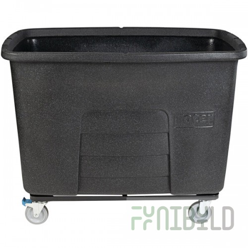 Toter AMC20-00BKS 20 Cubic Foot Blackstone Cube Truck (800 lb. Capacity)