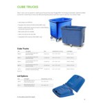 Toter AMC20-00BKS 20 Cubic Foot Blackstone Cube Truck (800 lb. Capacity) Toter AMC20-00BKS 20 Cubic Foot Blackstone Cube Truck (800 lb. Capacity)