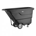 Lavex 1.5 Cubic Yard Black Forkliftable Standard-Duty Tilt Truck / Trash Cart (1,650 lb. Capacity) Lavex 1.5 Cubic Yard Black Forkliftable Standard-Duty Tilt Truck / Trash Cart (1,650 lb. Capacity)