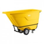 Lavex 1.5 Cubic Yard Black Forkliftable Standard-Duty Tilt Truck / Trash Cart (1,650 lb. Capacity) Lavex 1.5 Cubic Yard Black Forkliftable Standard-Duty Tilt Truck / Trash Cart (1,650 lb. Capacity)