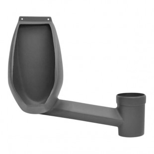 Satellite Industries 14119 Dark Gray Urinal for Global II and Tufway Series