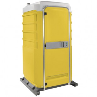 PolyJohn FS3-1009 Fleet Yellow Premium Portable Restroom - Assembled PolyJohn FS3-1009 Fleet Yellow Premium Portable Restroom - Assembled