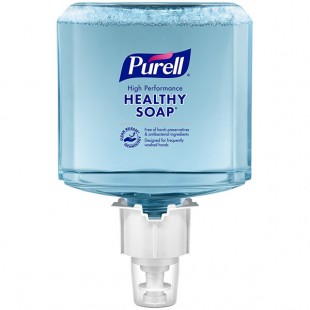 PURELL® 5085-02 CRT Healthy Soap® Clean Release® Healthcare ES4 1200 mL High Performance Foam Hand Soap - 2/Case