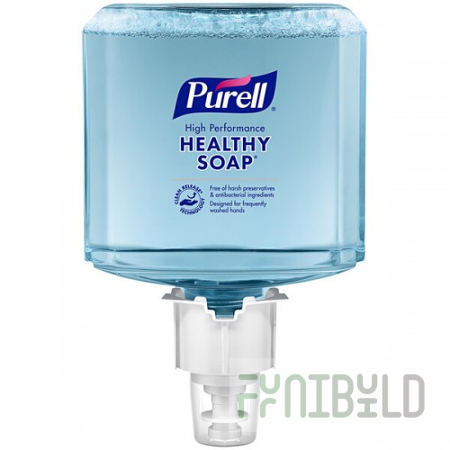 PURELL® 5085-02 CRT Healthy Soap® Clean Release® Healthcare ES4 1200 mL High Performance Foam Hand Soap - 2/Case