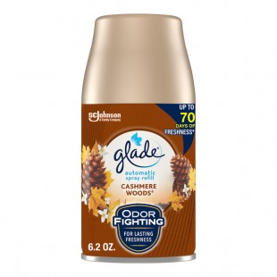 SC Johnson Glade® 375362 6.2 oz. Cashmere Woods® Air Freshener Automatic Spray Refill