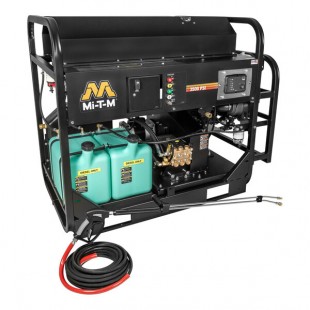 Mi-T-M HS Series HS-3505-0MDK Diesel-Fired Hot Water Pressure Washer with Kubota Engine - 3,500 PSI; 4.7 GPM Mi-T-M HS Series HS-3505-0MDK Diesel-Fired Hot Water Pressure Washer with Kubota Engine - 3,500 PSI; 4.7 GPM