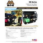 Mi-T-M HS Series HS-3505-0MDK Diesel-Fired Hot Water Pressure Washer with Kubota Engine - 3,500 PSI; 4.7 GPM