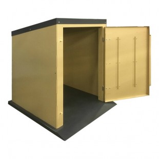 TuffBoxx ToteBoxx 314 Gallon Animal-Resistant Steel Trash Can - 42