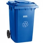 TuffBoxx ToteBoxx 314 Gallon Animal-Resistant Steel Trash Can - 42