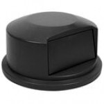 Rubbermaid® 2044039 BRUTE Black Round Dome Top for FG264300 Containers 44 Gallon