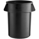 Rubbermaid® 2044039 BRUTE Black Round Dome Top for FG264300 Containers 44 Gallon