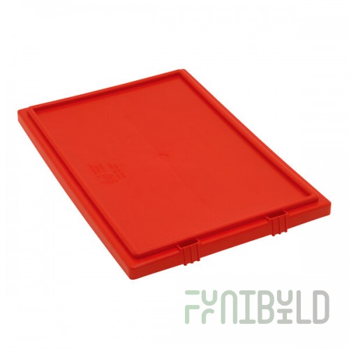 Quantum LID191RD Red Lid for SNT190RD and SNT195RD Stack and Nest Totes