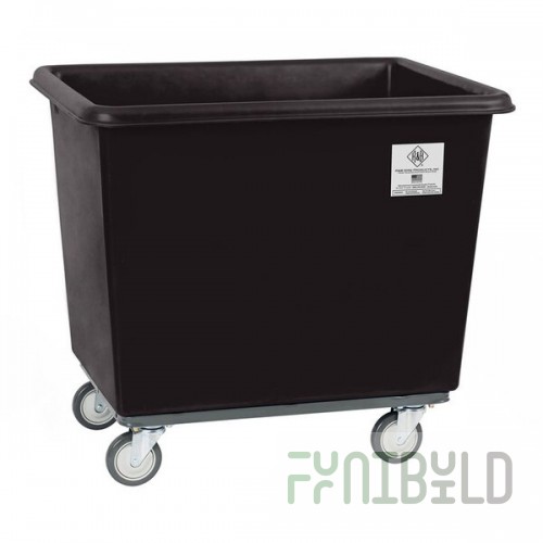 R&B Wire Products, Inc. 16 Bushel Black Heavy-Duty Polypropylene Truck 4616BLK