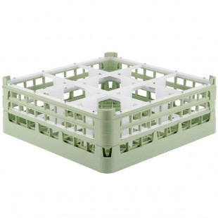 Vollrath 52728 Signature Full-Size Light Green 9-Compartment 5 11/16 Vollrath 52728 Signature Full-Size Light Green 9-Compartment 5 11/16
