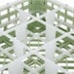 Vollrath 52728 Signature Full-Size Light Green 9-Compartment 5 11/16