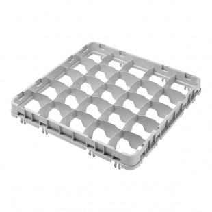 Cambro 20E2151 Camrack 20 Compartment Soft Gray Half Drop Full Size Cup Extender Cambro 20E2151 Camrack 20 Compartment Soft Gray Half Drop Full Size Cup Extender