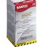 Satco S4880 25 Watt Frosted Shatterproof Finish Incandescent Rough Service Light Bulb - 130V (A15)