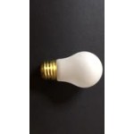 Satco S4880 25 Watt Frosted Shatterproof Finish Incandescent Rough Service Light Bulb - 130V (A15)