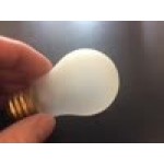 Satco S4880 25 Watt Frosted Shatterproof Finish Incandescent Rough Service Light Bulb - 130V (A15)