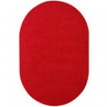 Joy Carpets Kid Essentials Endurance 6' x 9' Royal Blue Oval Area Rug Joy Carpets Kid Essentials Endurance 6' x 9' Royal Blue Oval Area Rug