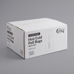 Choice Quart Size Insulated Foil Take Out Bag for Hot / Cold Food - 250/Case