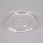 Fineline 5160-FL Super Bowl 160 oz. Clear PET Plastic Flat Lid - 25/Case Fineline 5160-FL Super Bowl 160 oz. Clear PET Plastic Flat Lid - 25/Case