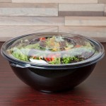 Fineline 5160-FL Super Bowl 160 oz. Clear PET Plastic Flat Lid - 25/Case Fineline 5160-FL Super Bowl 160 oz. Clear PET Plastic Flat Lid - 25/Case