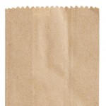 Choice Pint Size Natural Kraft Paper Bag - 500/Case Choice Pint Size Natural Kraft Paper Bag - 500/Case