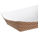 Carnival King #200 2 lb. Cornerstone Paper Food Tray - 250/Pack Carnival King #200 2 lb. Cornerstone Paper Food Tray - 250/Pack