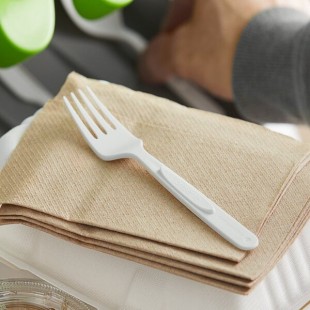 Preserve 38318 Compostable Medium Weight Dispenser Forks Refill - 840/Case