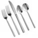 Acopa Phoenix 18/0 Stainless Steel Forged Flatware 5-Piece Set - Sample Acopa Phoenix 18/0 Stainless Steel Forged Flatware 5-Piece Set - Sample