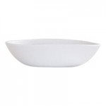 Cal-Mil Bali 96 oz. White Irregular Round Melamine Dressing Crock - 6/Case Cal-Mil Bali 96 oz. White Irregular Round Melamine Dressing Crock - 6/Case