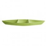 G.E.T. Enterprises BT319-MOD-S Bugambilia 6.9 Qt. Smooth MOD Finish Sand Granite Resin-Coated Aluminum Deep Boat with Dividers