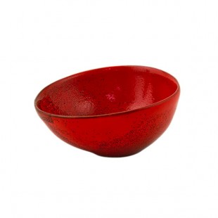 Front of the House Kiln 1.5 oz. Chili Porcelain Ramekin - 12/Case