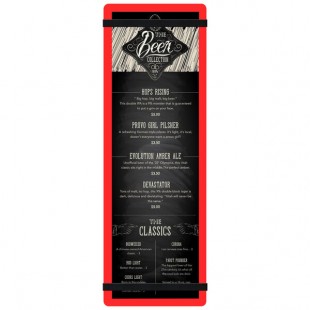Menu Solutions ACRB-BD Red 4 1/4 Menu Solutions ACRB-BD Red 4 1/4