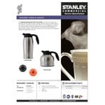 Service Ideas ErgoServ® 64.2 oz. Stainless Steel Insulated High Profile Brew-In Carafe / Server 10-00185-000 Service Ideas ErgoServ® 64.2 oz. Stainless Steel Insulated High Profile Brew-In Carafe / Server 10-00185-000